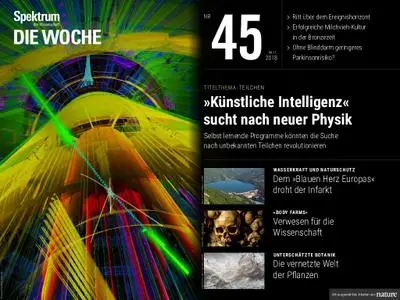 Spektrum Die Woche – November 2018