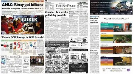 Philippine Daily Inquirer – March 15, 2016