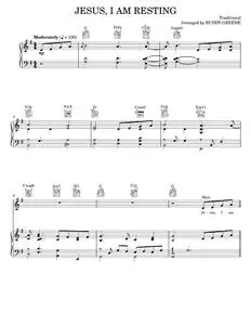 Jesus, I Am Resting - The Martins (Piano-Vocal-Guitar)