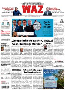 WAZ Westdeutsche Allgemeine Zeitung Essen-Postausgabe - 19. Juni 2019