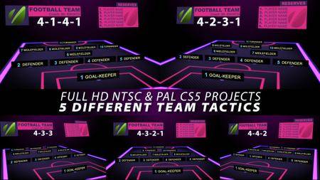 Football Team Tactics - Project for After Effects (VideoHive)