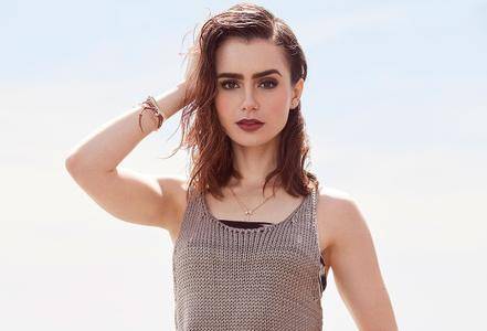 Lily Collins by Adam Franzino for Shape Magazine July/August 2017