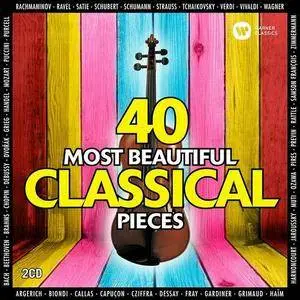 VA - 40 Most Beautiful Classical Pieces (2016)