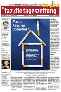 Tageszeitung TAZ vom 25 Juli 2013