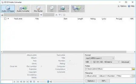 EZ CD Audio Converter Ultimate 6.2.3.1 (x86/x64) Multilingual Portable