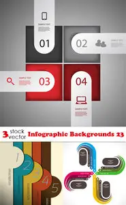 Vectors - Infographic Backgrounds 23