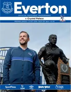 Everton Programmes - 20 October 2018