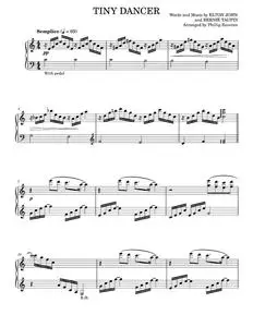 Tiny dancer - Elton John (Piano Solo)