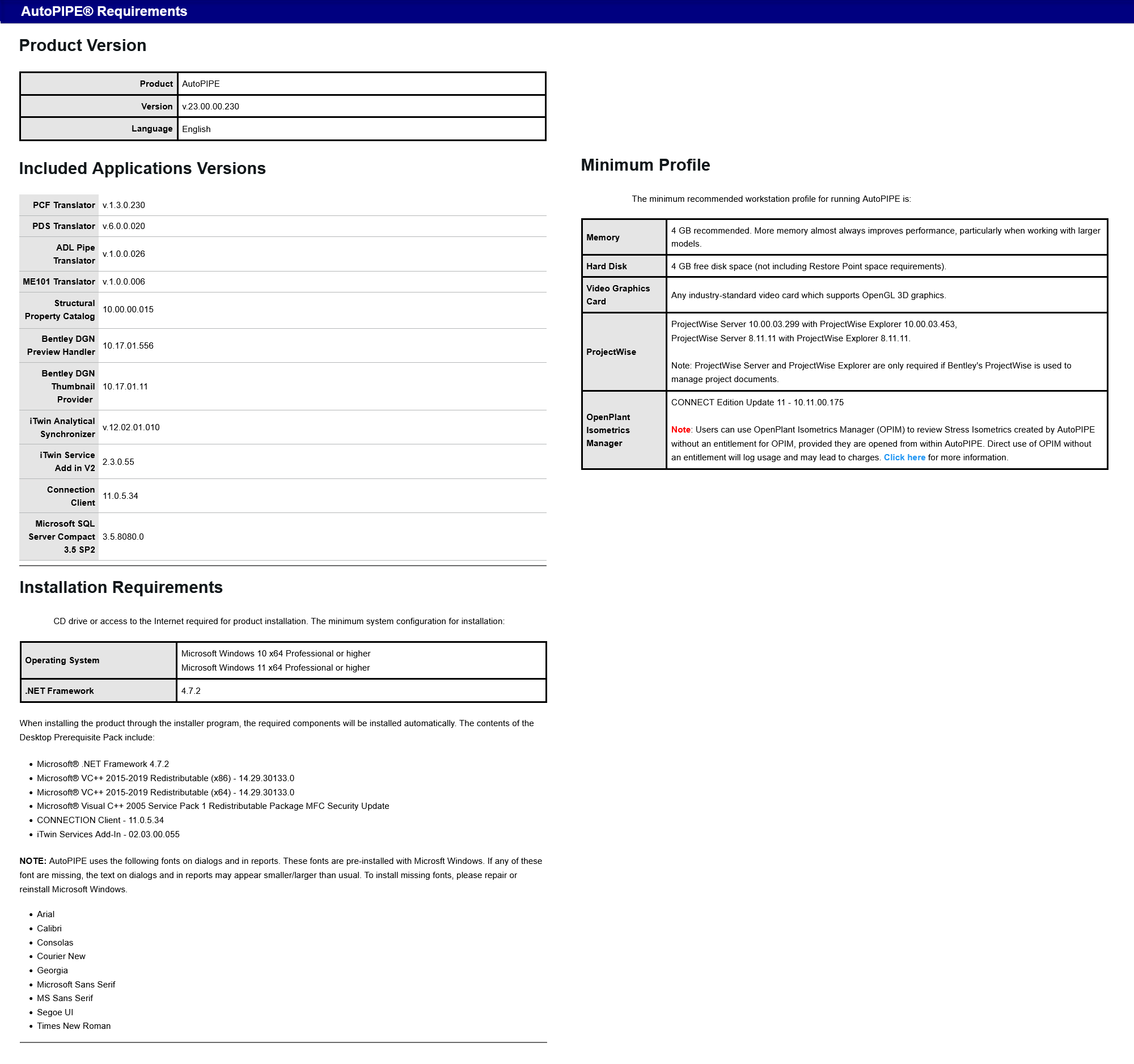 AutoPIPE CONNECT Edition 2023 (23.00.00.230) / AvaxHome