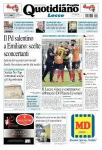 Quotidiano di Puglia Lecce - 16 Aprile 2018
