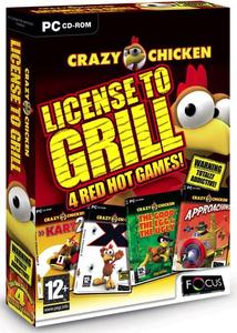 Crazy Chicken License to Grill - 4in1 Games