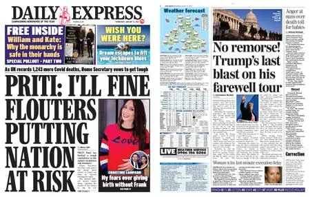Daily Express – January 13, 2021