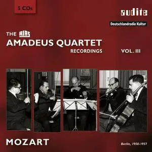 Amadeus Quartet - The RIAS Recordings Vol. III: Mozart (5CDs, 2014)