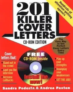 201 Killer Cover Letters by Sandra Podesta [Repost]