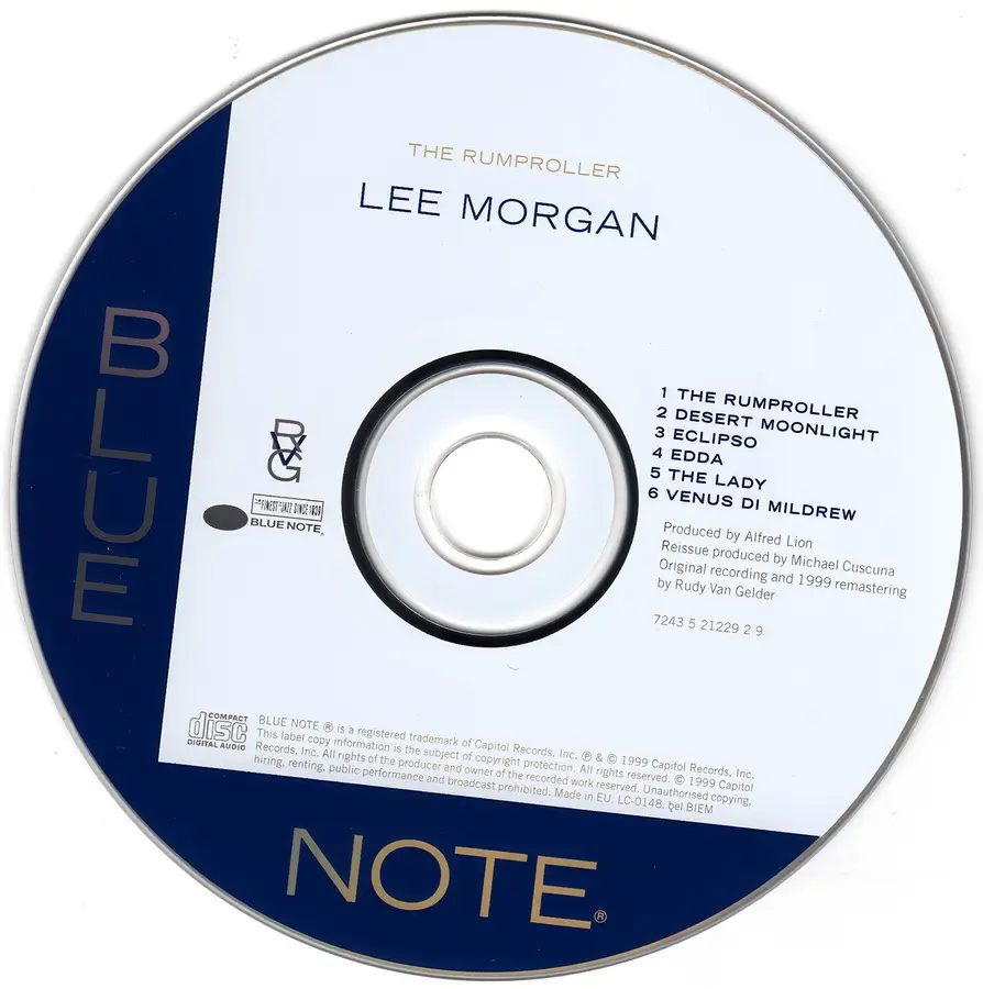 Lee Morgan - The Rumproller (1965) {1999 Rudy Van Gelder Remaster}