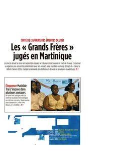 France-Antilles Guadeloupe - 26 Juin 2025