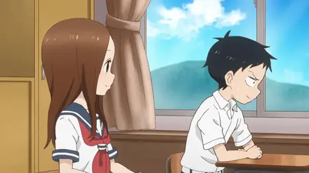 Teasing Master Takagi san (2018 S02E05 Questions Eyebrows After School Happy Birthday Sneeze YURASUKA