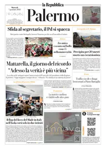 la Repubblica Palermo - 7 Gennaio 2025