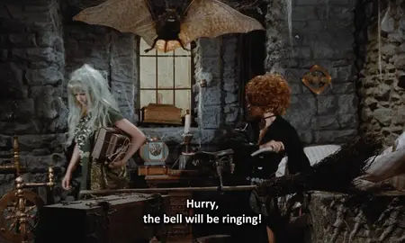 Dívka na kosteti / The Girl on a Broomstick (1972)