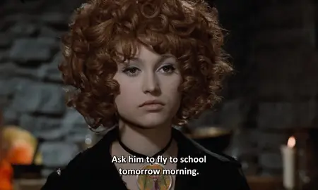 Dívka na kosteti / The Girl on a Broomstick (1972)