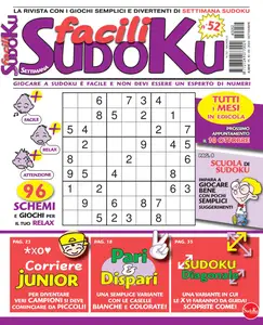 Facili Sudoku N.52 - Settembre 2024