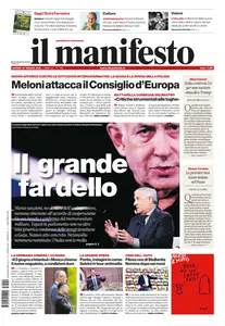 il Manifesto - 29 Maggio 2025