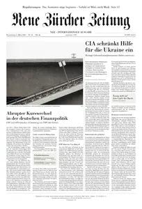 Neue Zurcher Zeitung International  - 06 März 2025