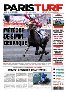 Paris Turf - 30 Octobre 2025