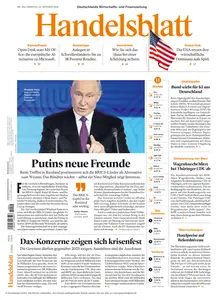 Handelsblatt  - 22 Oktober 2024