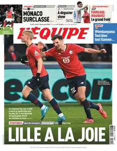 L’equipe du Jeudi 12 Décembre 2024