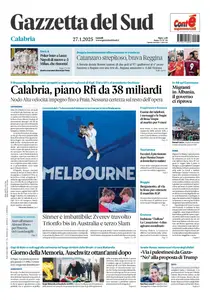 Gazzetta del Sud Reggio Calabria - 27 Gennaio 2025