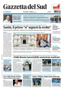 Gazzetta del Sud Cosenza - 9 Marzo 2025