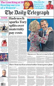 The Daily Telegraph - 30 September 2024