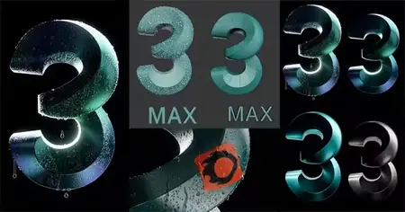 3ds Max Logo - 3D Models