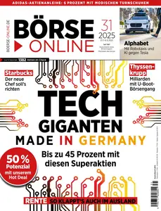 Börse Online - 31 Juli 2025