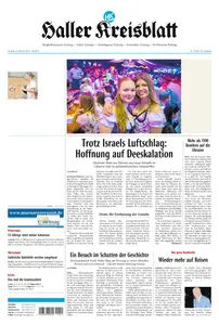 Haller Kreisblatt - 28 Oktober 2024