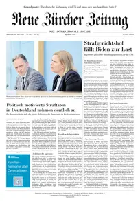Neue Zürcher Zeitung International - 22 Mai 2024
