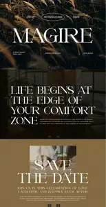 EE - Magire Elegant Serif Font Typeface SVGEKQE