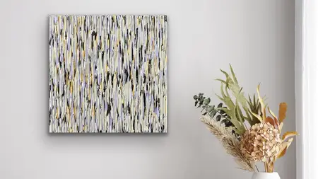 Modern Texture Acrylic Painting: Build Depth and Dimension