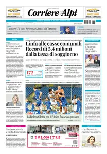 Corriere delle Alpi - 18 Agosto 2025