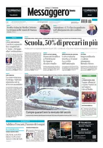 Messaggero Veneto Pordenone - 14 Gennaio 2025