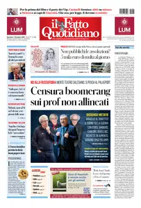 Il Fatto Quotidiano - 7 Dicembre 2025