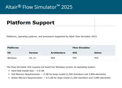 Altair Flow Simulator 2025.0