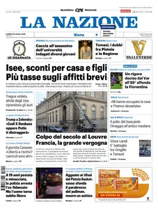 La Nazione Siena - 20 Ottobre 2025