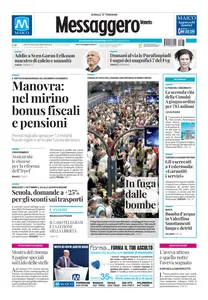 Messaggero Veneto Pordenone - 27 Agosto 2024