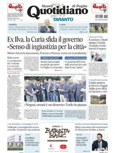 Quotidiano di Puglia Taranto - 18 Ottobre 2024