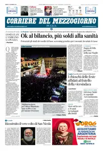 Corriere del Mezzogiorno Puglia - 7 Dicembre 2024