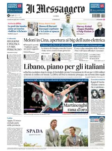 Il Messaggero Latina - 29 Luglio 2024