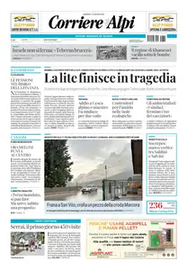 Corriere delle Alpi - 15 Giugno 2025