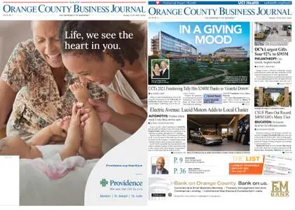 Orange County Business Journal – February 14, 2022